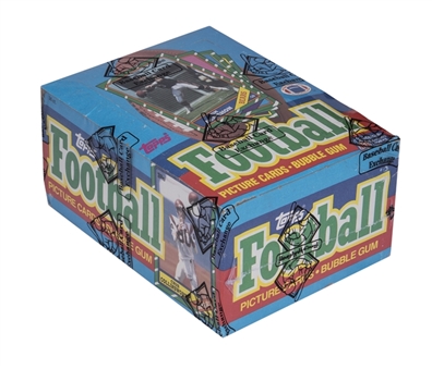 1986 Topps Football Unopened Wax Box (36 Packs) – BBCE Certified